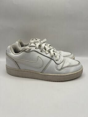 Nike Ebernon White Leather Sneakers Women Size 7.5